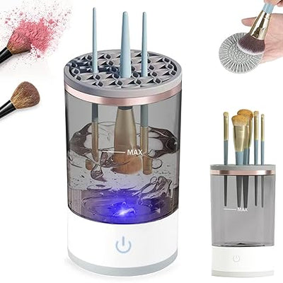 3-in-1 Electric Makeup Brush Cleaner β Automatic Makeup Brush Washing & Drying Machine