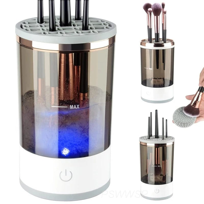 3-in-1 Electric Makeup Brush Cleaner β Automatic Makeup Brush Washing & Drying Machine