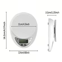 Digital Kitchen Scale – High Precision Food & Baking Weight Measurement Tool