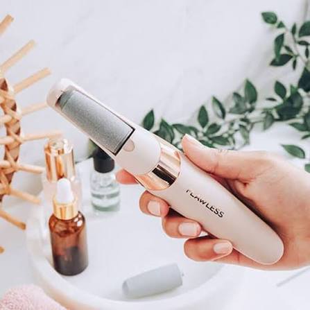 Flawless Pedi Electronic Foot Callus Remover – Electric Pedicure Tool for Smooth & Soft Feet