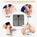 EMS Electric Foot Massager Mat – 6 Massage Modes, 9 Intensity Levels & USB Rechargeable