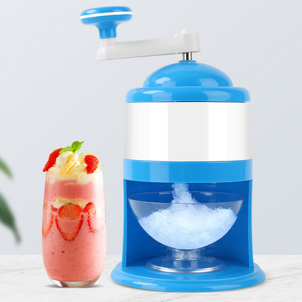 Manual Ice Crusher – Gola Ganda Ice Shaver Maker for Homemade Frozen Treats